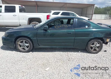 2001 Pontiac Grand Am Gt z USA, uszkodzony, nr VIN 1G2NW12E11M656788